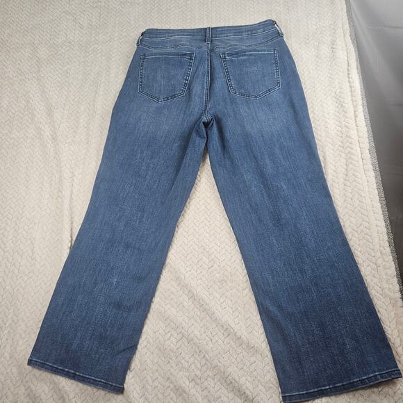 NYDJ Not Your Daughters Jeans Womens Sz 6 Blue Jeans Straght leg Casual - Picture 3 of 9